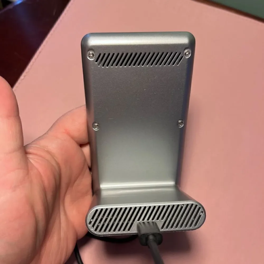 Fast Wireless Cell Phone Charger with Cord